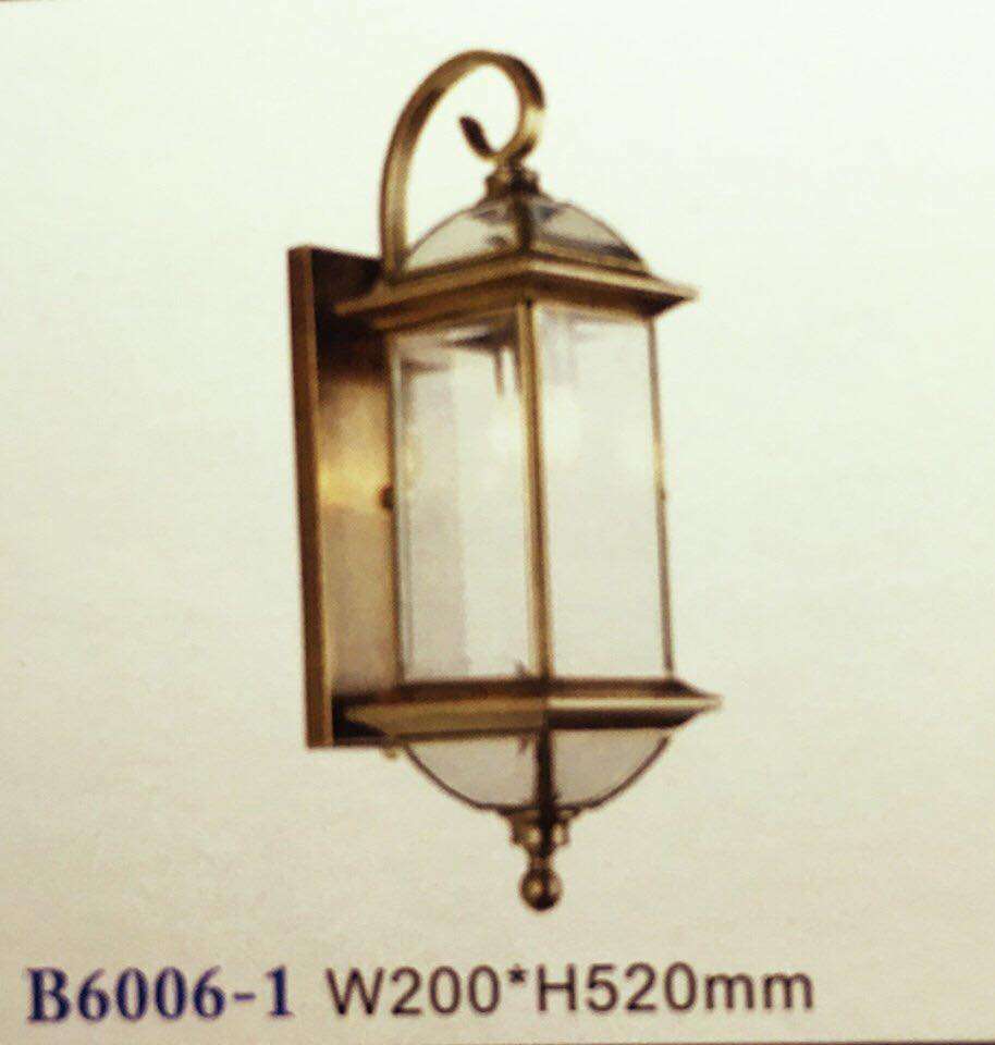 đèn tường đồng kính B6015 1