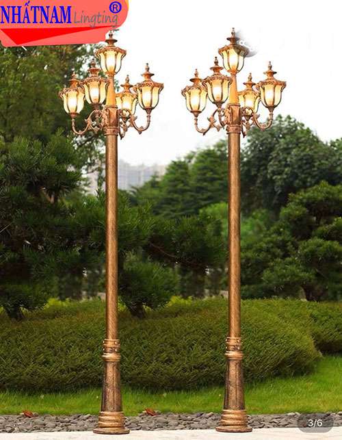 Đèn cột sân vườn
