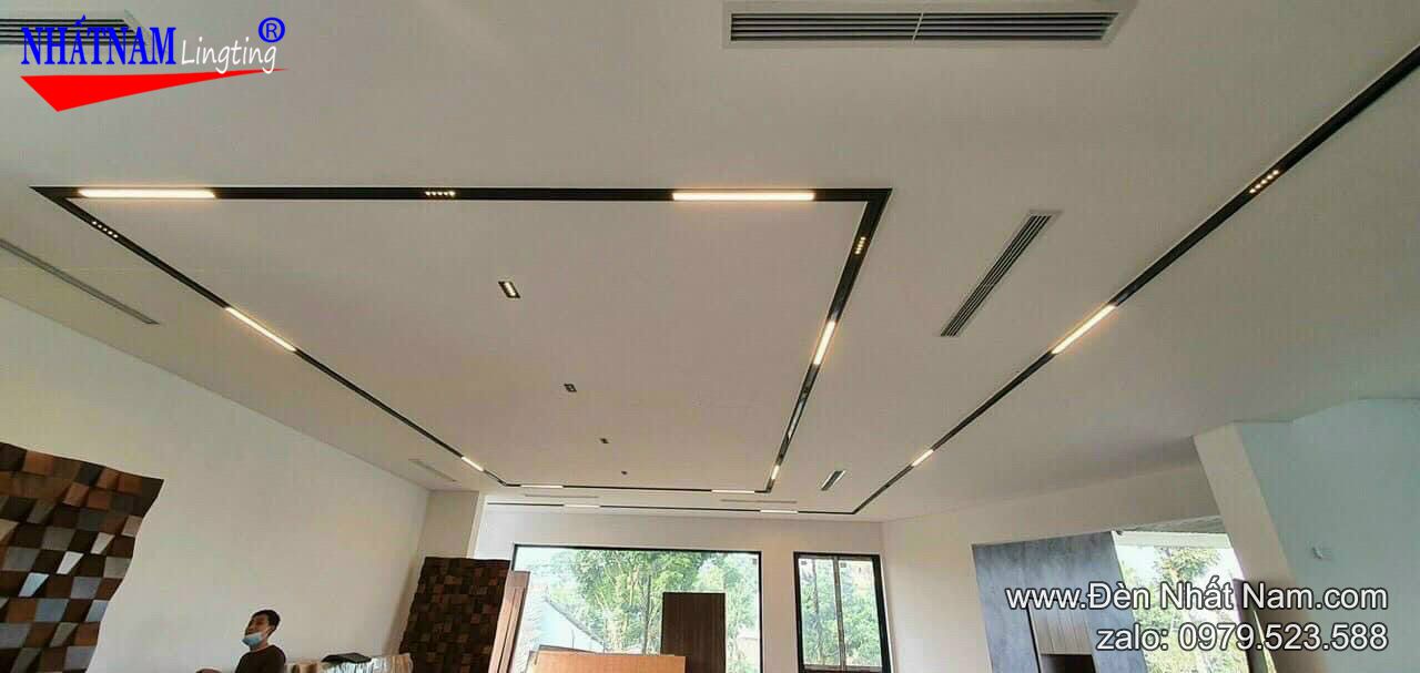 Đèn ray nam châm trong thiết kế nội thất