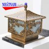 Đèn trụ cổng TCD được làm bằng chất liệu nhôm đúc cao cấp