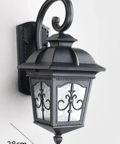 Đèn Tường ngoài trời A004 chất liệu nhôm cao cấp, chiếu sáng ngoại thất ngôi nhà, biệt thự .khuôn viên, vườn hoa