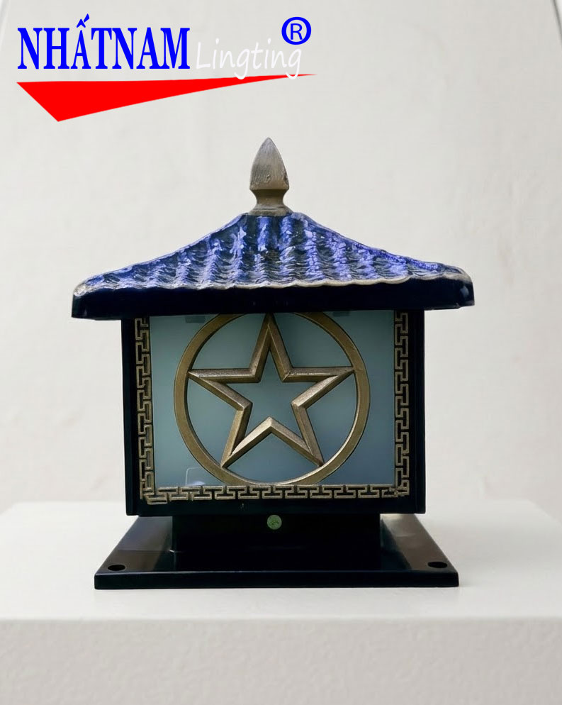 Đèn trụ cổng MT050 Đèn trụ cổng MT050 chất liệu hợp kim nhôm cao cấp