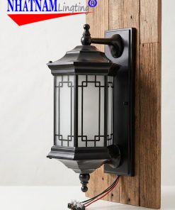 Hoàn Thiện Không Gian Sống Đèn Tường ngoài trời A090 chất liệu nhôm cao cấp, chiếu sáng ngoại thất ngôi nhà, biệt thự, khuôn viên, vườn hoa…