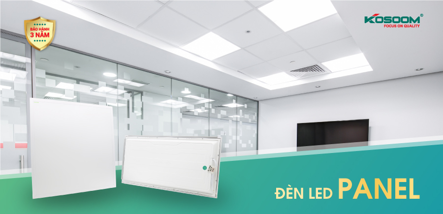 lắp Đèn led panel 600x600 cho văn phòng